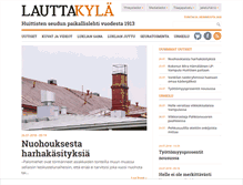 Tablet Screenshot of lauttakyla.fi